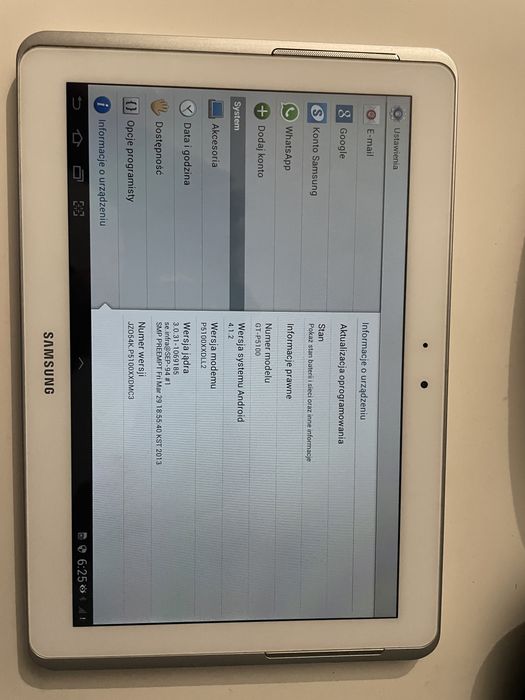 Tablet Samsung GT-P5100