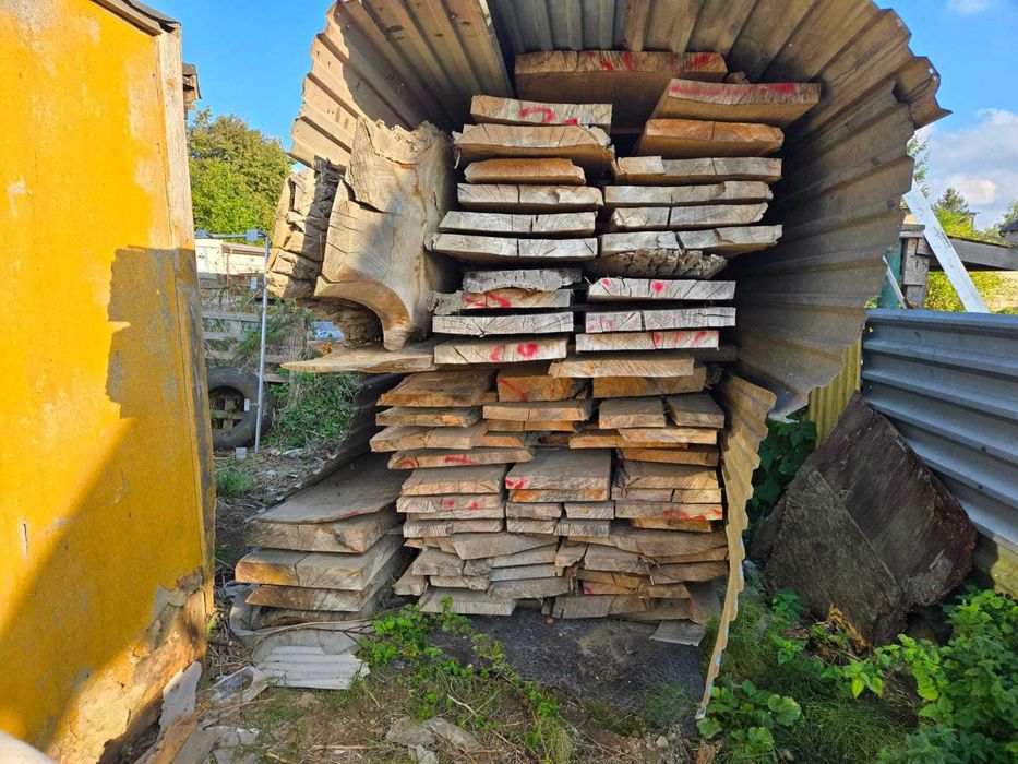 Deski Topolowe na blaty, stopnie , wysezonowane