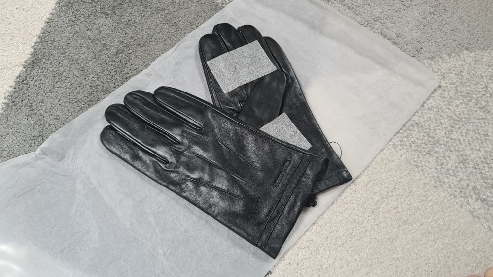 Skorzane rękawiczki Wittchen męskie - rozmiar L