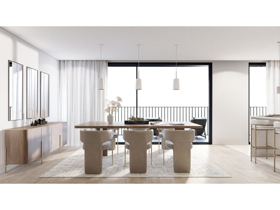 Apartamento T3 com varanda e um lugar de garagem