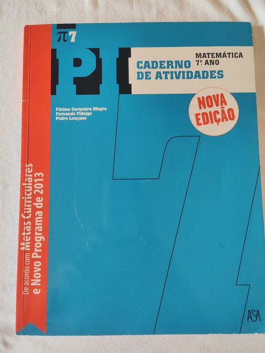 Caderno Actividades Matemática 7.ano