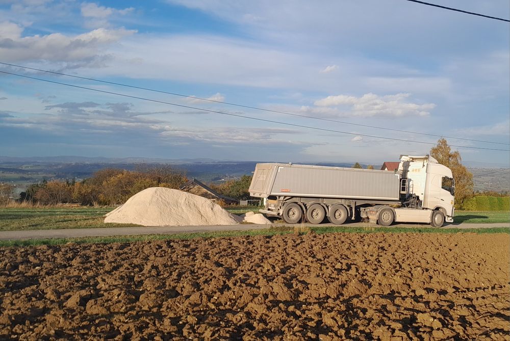 Najtaniej ! Luzem Wapno nawozowe Magnezowe, Kreda, Węglanowe -HURT !