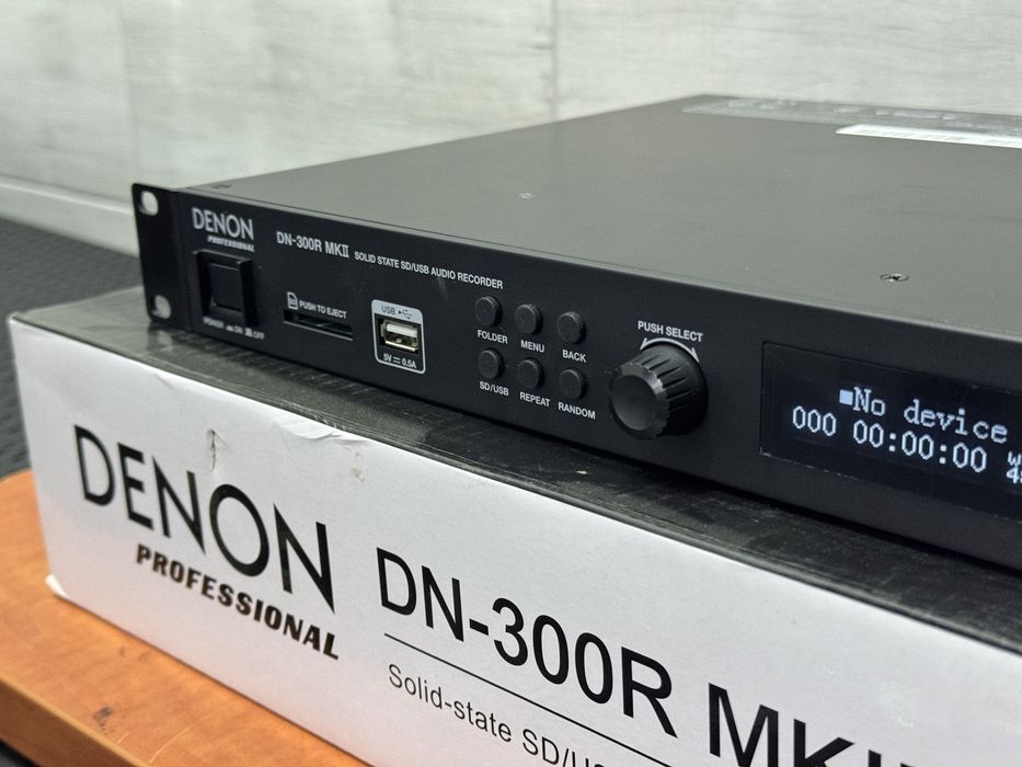 Rejestrator cyfrowy Denon Pro DN-300R MKII sd usb estradowy okazja
