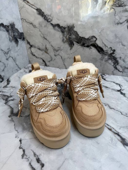 Уггі UGG Lowmel Sneaker Platform premium | Угги натуральные жіночі