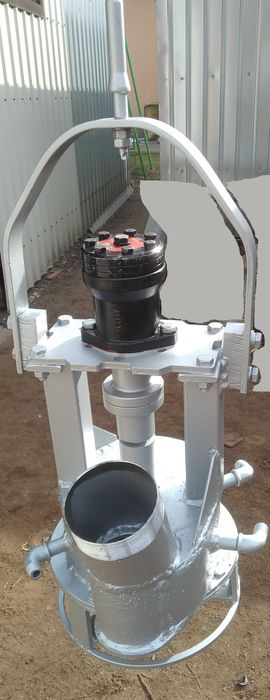 NOWA pompa zatapialna z rozdrabniaczem na silnik hydrauliczny 7kW staw