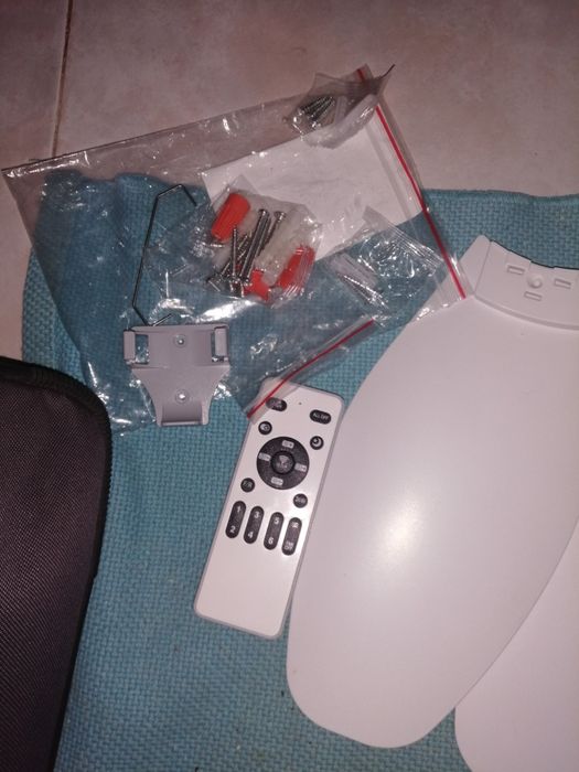 Candeeiro  tecto com ventoinha