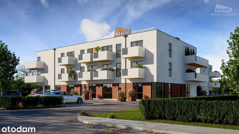 Nowoczesny apartament z 5 m2 balkonem - jezioro!