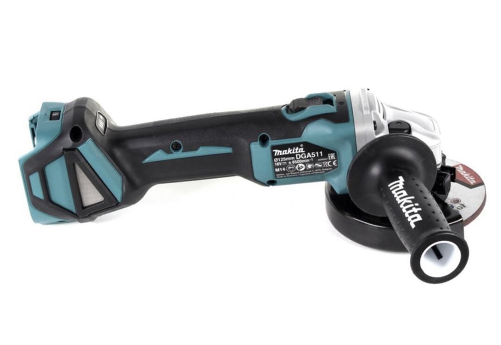 Аккумуляторная угловая шлифмашина Makita DGA511 (Оригінал!)