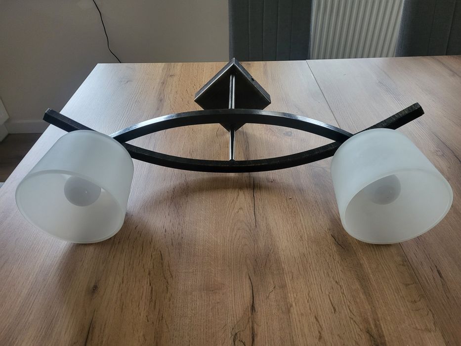 Lampa sufitowa 2 klosze