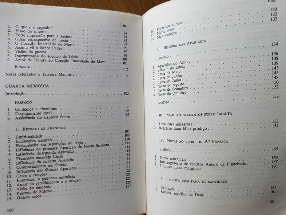 Memórias da Irmã Lúcia (1ª Edição 1976 / portes incluídos)