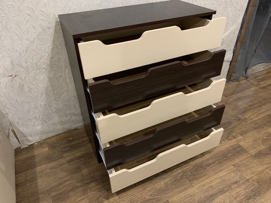 Комод 5 Компанит ! Комод 5 Ящиков ! Разные Цвета в Наличии Акция !
