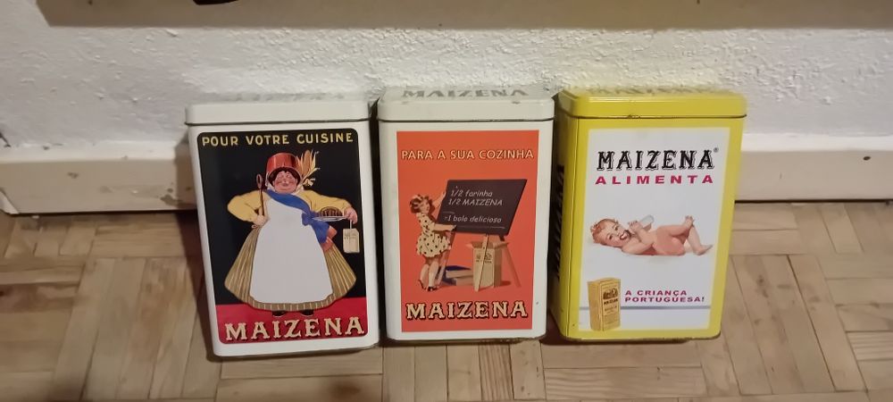 Vendo varias latas de chapa antigas e algumas mais modernas