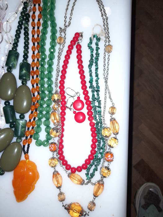 Бусы винтажные,бижутерия ссср