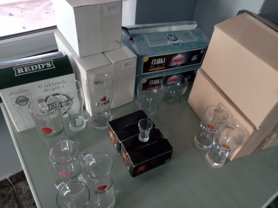 Sprzedam szkło do piwa i inne