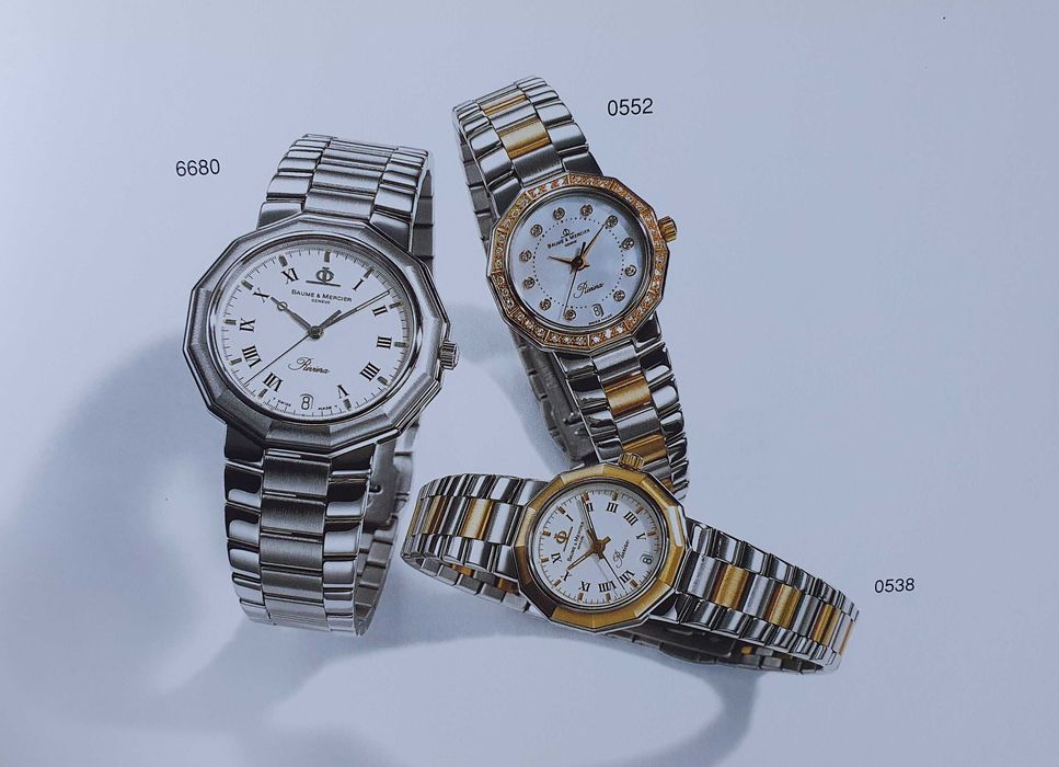 BAUME & MERCIER - Catálogo / Livro Oficial de Relógios - vintage