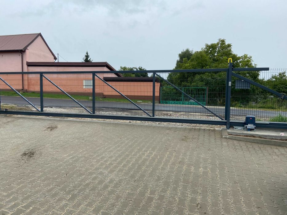 Brama przesuwna 2D 6-5-6 - Zestaw- H-1,5 L-5m- PROMOCJA