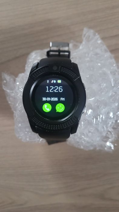 Smartwatch zegarek multifunkcyjny na kartę SIM z aparatem BT microSD
