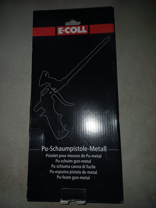 Profesjonalny pistolet do pianki e-coll