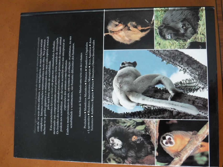 Primatas - Animais de Todo o Mundo - Círculo de Leitores