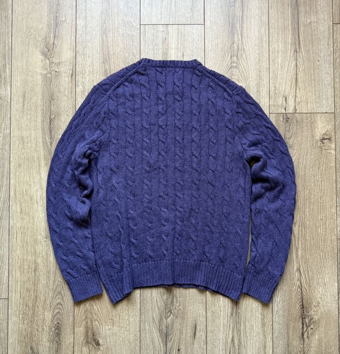 Sweter warkoczowy Ralph Lauren