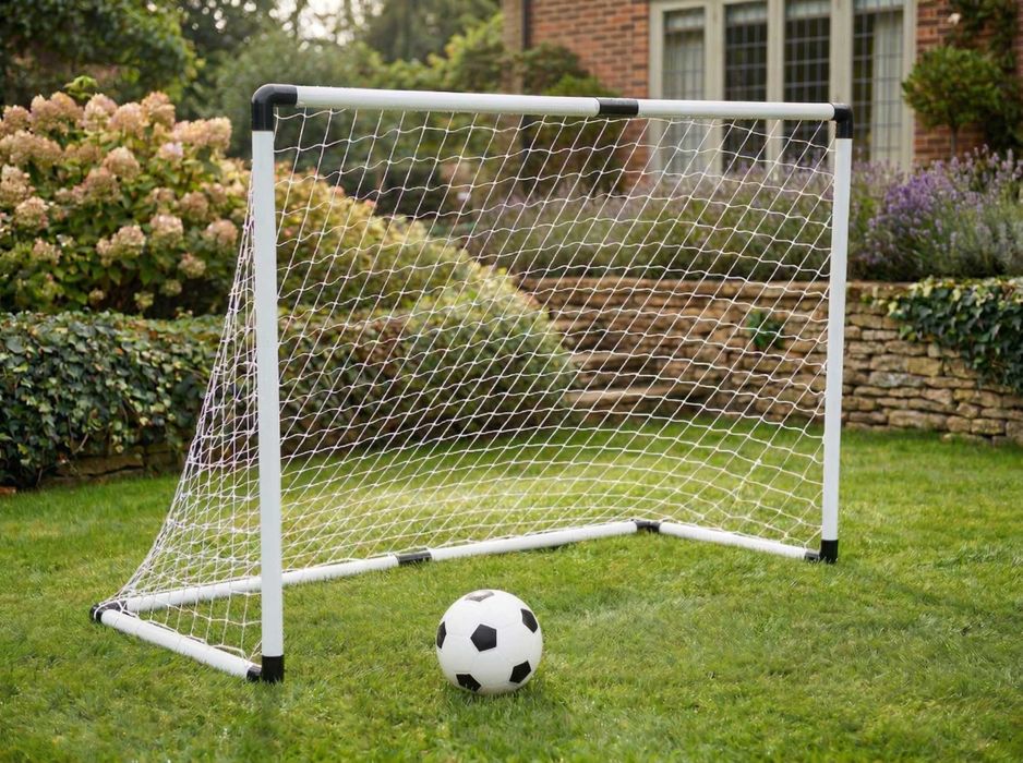 Bramka Piłkarska dla Dzieci Ogrodowa Lekka Nowa + Piłka gratis