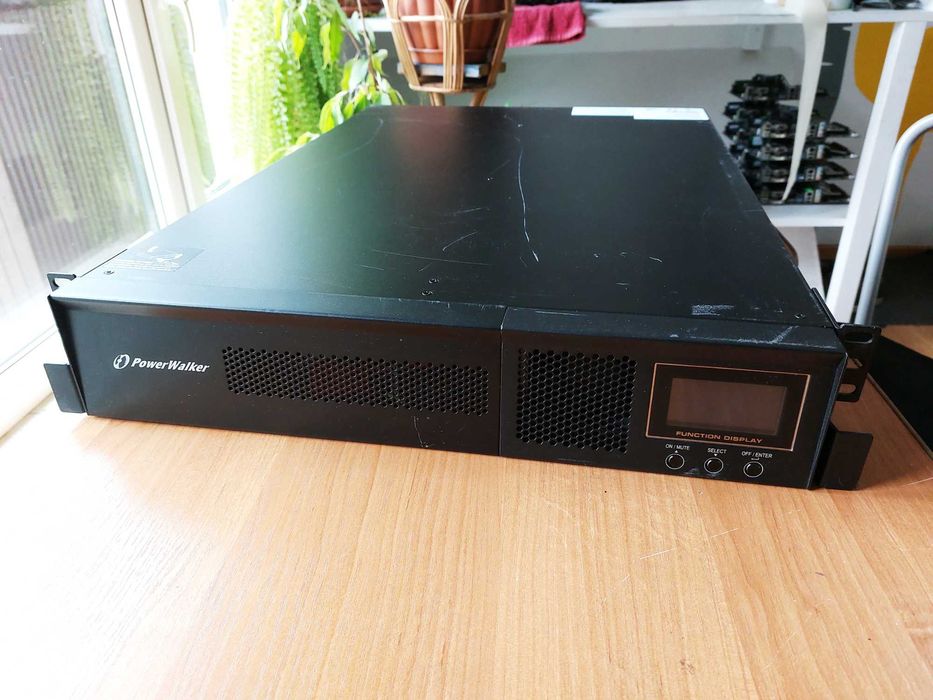 Zasilacz UPS PowerWalker VFI 3000 RMG PF1 (bez akumulatorów)