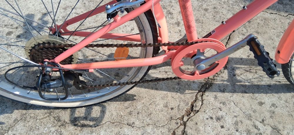 Bicicleta rosa menina+capacete