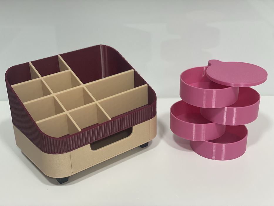 Органайзери, шкатулки, коробки для косметики, біжутерії, 3D друк
