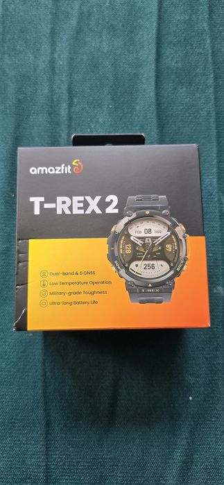 Amazfit T-Rex 2 czarno-złoty