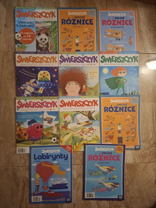 Świerszczyki do uzupełnienia komplet