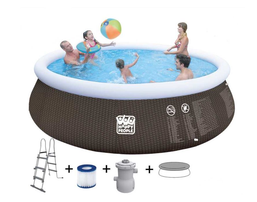 Великий басейн Happy People на 11,5 тис л, розмір: 4,5 на 1,06 м