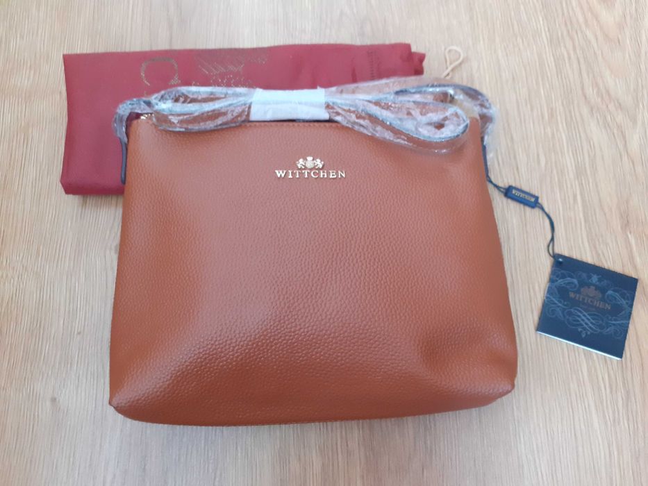 Wittchen - NOWA mała klasyczna skórzana torebka damska