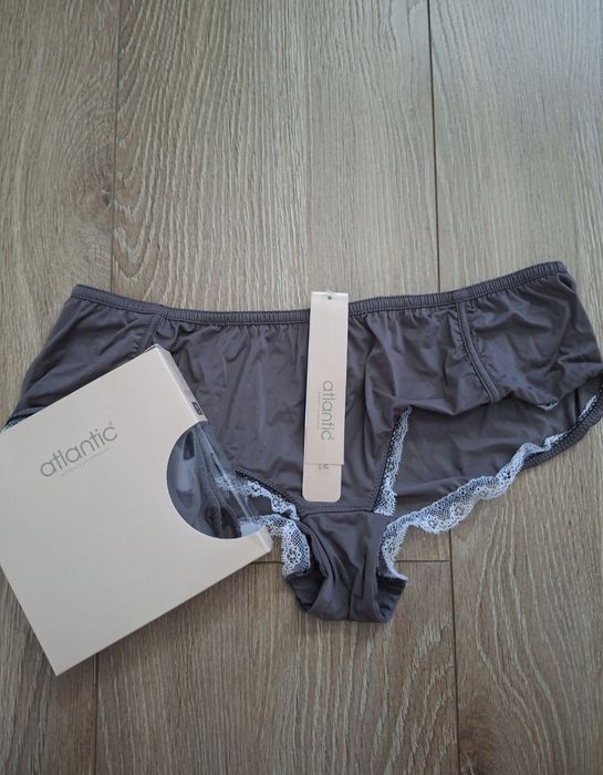 Majtki damskie Atlantic, rozmiar M, brązowe