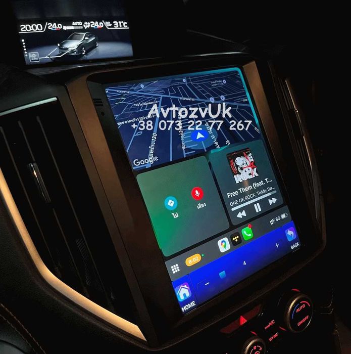 Магнитола FORESTER WRX Subaru TREZIA ASCENT IMPREZA CarPlay Android 15