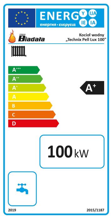 Kocioł Piec Pellet 100kW Z Podajnikiem Technix Pell Lux