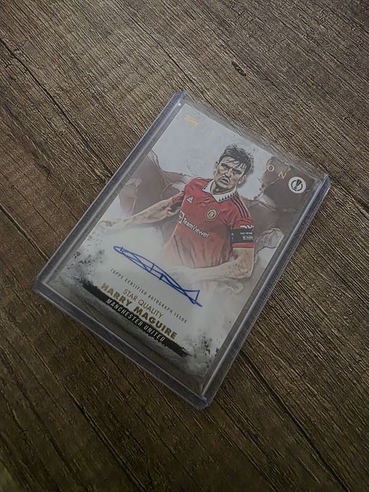 Topps Maguire autografada