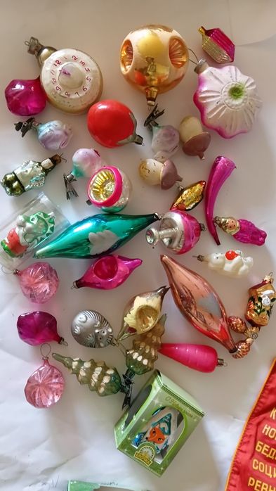 Елочние игрушки ссср юла парашут