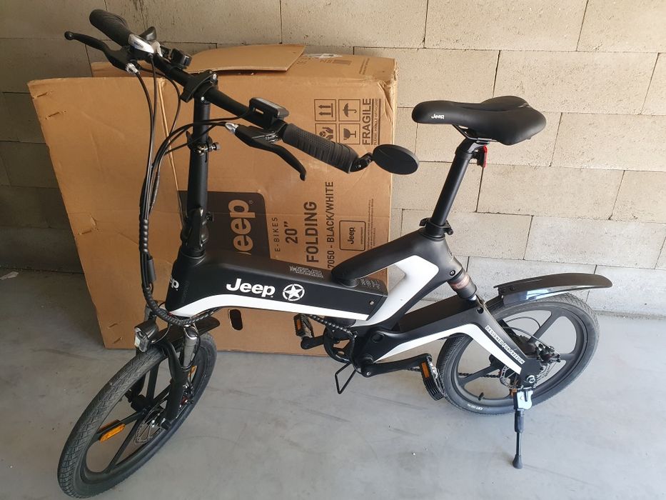 Rower składany elektryczny E-Bike składak JEEP