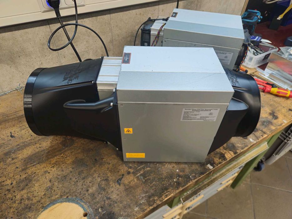 200-мм вентиляторний канал для Antminer S19