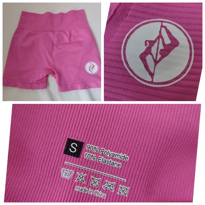 Spodenki różowe  r.S Pole dance