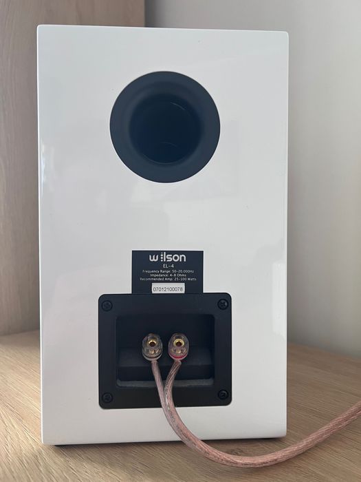 Denon CEOL N10 + Kolumny Wilson EL-4 | Stan BDB | Biały