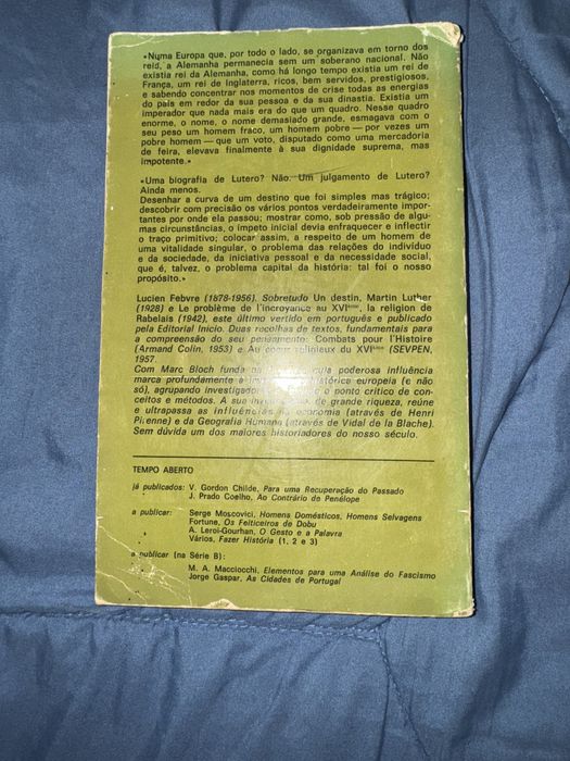 Livro Lucien Felbvre MARTINHO LUTERO