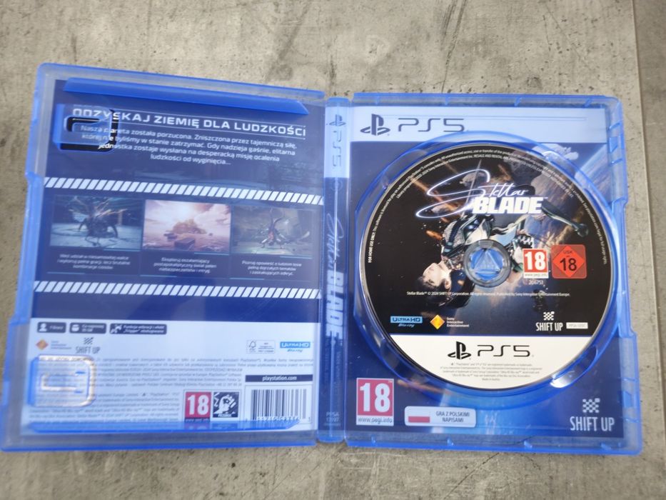 Stellar Blade ps5, ideał, po polsku, wysyłka gratis