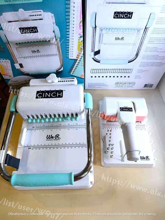 Біндер Сінч We R Memory Keepers Cinch Book, брошюровщик, дирокол