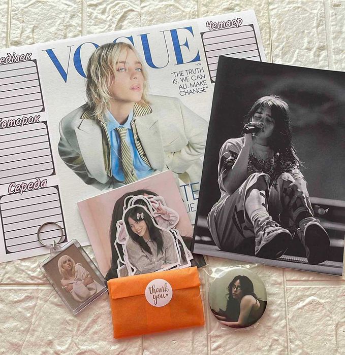 Билли Айлиш billie eilish значок брелок