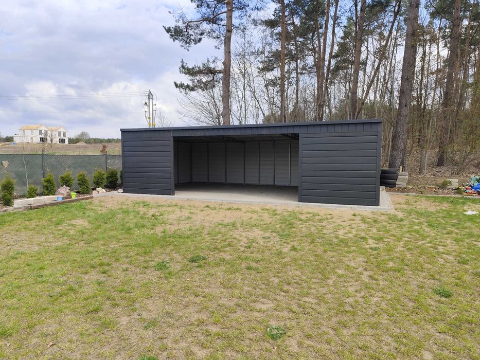 Wiata Samochodowa DREWNOPODOBNA