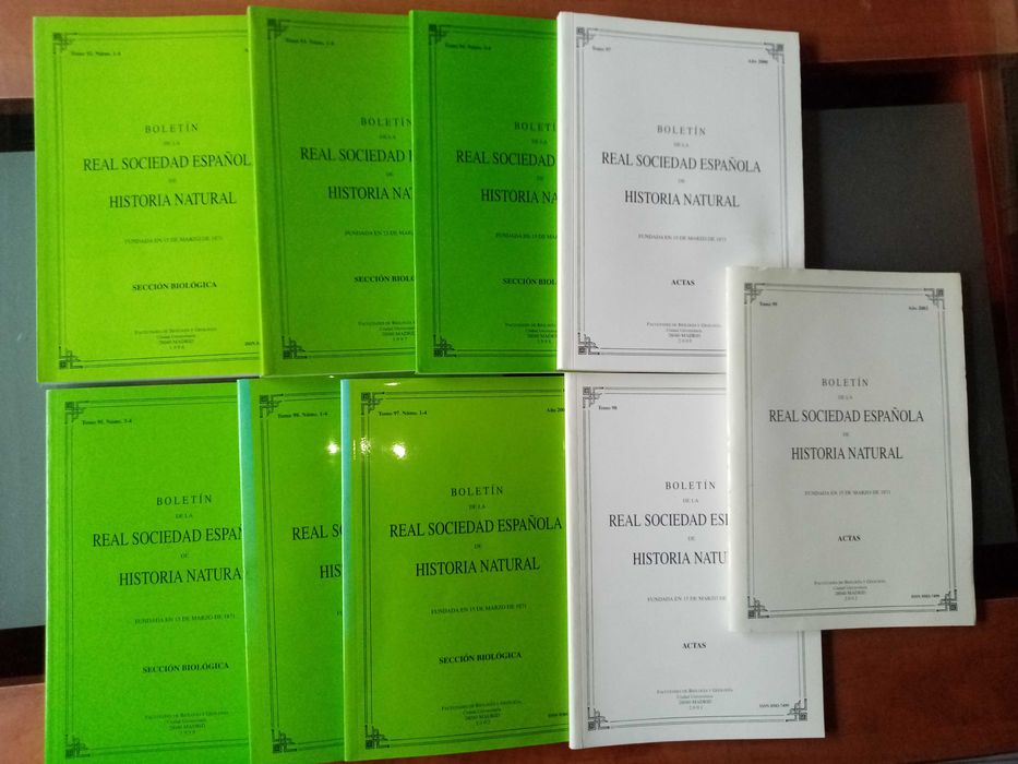 Boletín Sociedad Española Historia Natural Boletim Funchal Entomologia