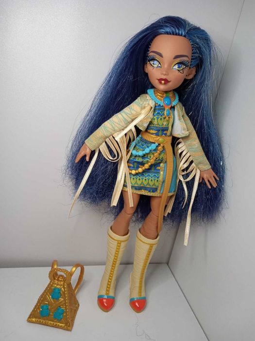 Lalka Monster High Cleo De Nile + plecak