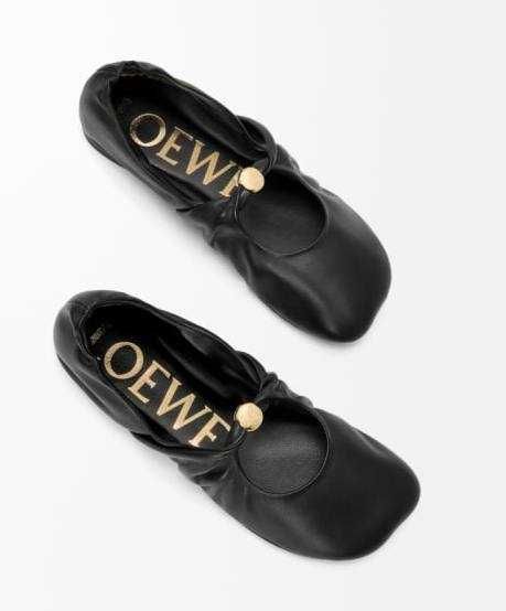 Балетки преміум якості в стилі LOEWE Pebble Soft Ballerina