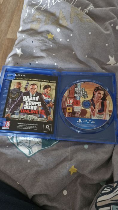 Продам диск с GTA 5 для PS 4